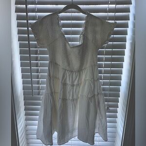 Mini White Dress, barely worn
